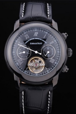 Audemars Top Replica 7633 Black Crocodile Leather Strap Piguet Jules Audemars William Clinton 186