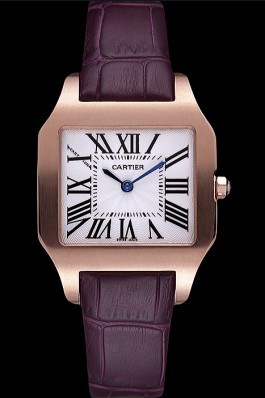 Cartier Santos 100 Polished Rose Gold Bezel 621921