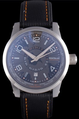 Montblanc Timewalker Hemispheres Leather Strap 621625