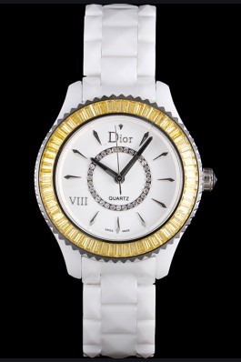 Dior VIII Baguette Cut Yellow Diamonds cd02 621355