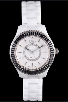 Dior VIII Baguette Cut Black Diamonds cd03 621356