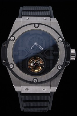 Hublot King Power Black Dial Tourbillon 622078