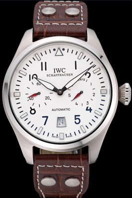 Iwc Schaffhausen Top Replica 9065 Leather Strap 115