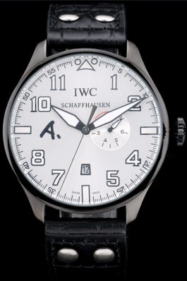 Iwc Schaffhausen Top Replica 9066 Leather Strap 116