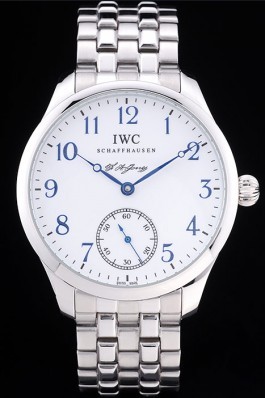 Iwc Top Replica 8256 Silver Stainless Steel Strap Schaffhausen 97