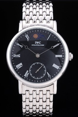 Iwc Top Replica 8250 Silver Stainless Steel Strap Schaffhausen 101
