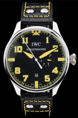 Iwc Schaffhausen Top Replica 9054 Leather Strap 104