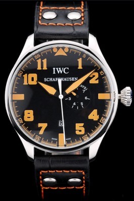 Iwc Schaffhausen Top Replica 9057 Leather Strap 107