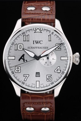 Iwc Schaffhausen Top Replica 9067 Leather Strap 117