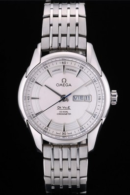 Omega Swiss DeVille Stainless Steel Bezel White Dial 7598