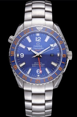 Swiss Omega Seamaster Stainless Steel Blue Dial 622020