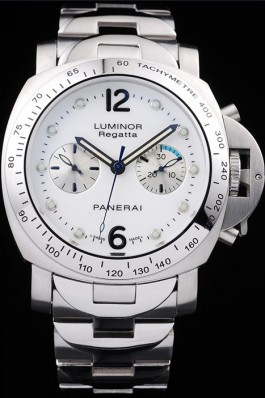 Men's Top Replica 8550 Stainless Steel Strap Stainless Steel Panerai Luminor Watch