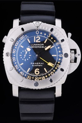 Panerai Top Replica 8582 Black Strap Luminor Submersible