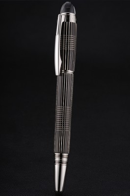 MontBlanc Starwalker Silver Cutwork Ballpoint Pen With Cap 622812