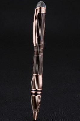 MontBlanc StarWalker Red Gold Cutwork Ballpoint Pen 622815