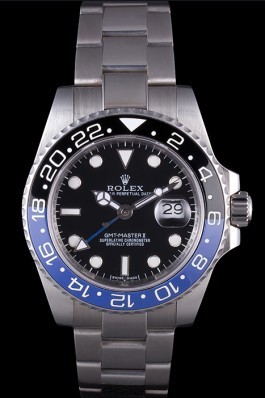 Rolex GMT MASTER II BLACK/BLUE BEZEL 2013 rl431 621393