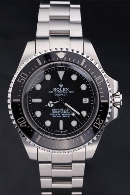 Silver Top Replica 8788 Stainless Steel Strap DeepSea Luxury Watch 206