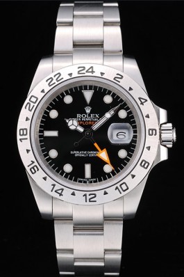 Rolex Explorer Top Replica 9163 Stainless Steel Bezel Black Dial Tachymeter