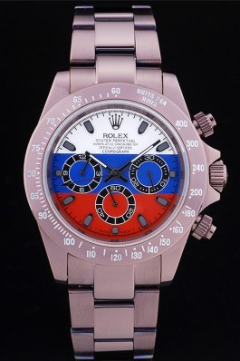 Rolex Cosmograph Daytona Copper Bracelet Russian Flag Dial 7471