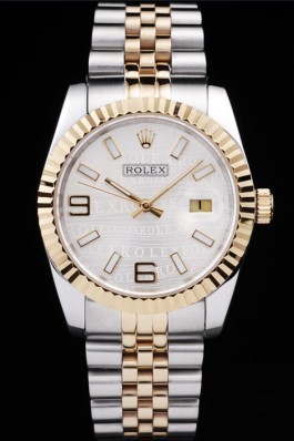 Rolex Top Replica 8808 Stainless Steel Strap Day-Date Luxury Watch 265