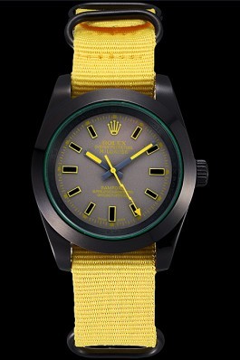 Rolex Milgauss Bamford Yellow Nylon Strap 621998