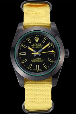 Rolex Milgauss Bamford Yellow Nylon Strap 621999