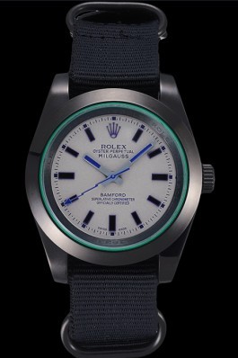 Rolex Milgauss Bamford Black Nylon Strap 622000