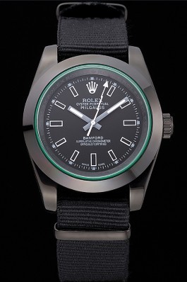 Rolex Milgauss Bamford Black Nylon Strap 622001