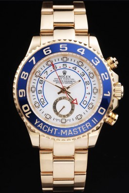 Rolex Top Replica 8927 Gold Stainless Steel Strap II Gold Luxury Watch 237