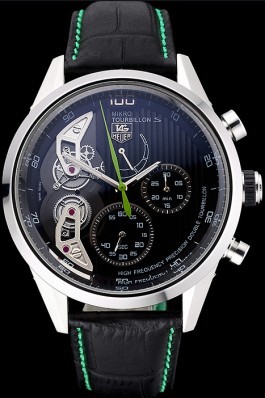 Tag Heuer MikroTourbillon S Black Dial 622069