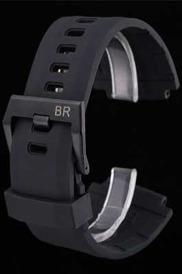 Bell & Ross Black Rubber Bracelet 622483