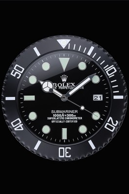 Rolex Submariner Wall Clock Black 622474