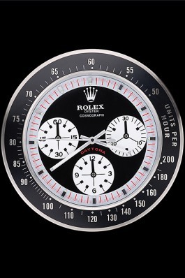 Rolex Daytona Cosmograph Wall Clock Black-Red 622480