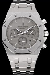 Swiss Audemars Piguet Royal Oak Chronograph Grey Dial Stainless Steel Case And Bracelet 622869