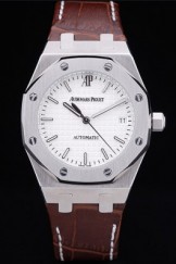 Audemars Top Replica 7735 Brown Crocodile Leather Strap Piguet Royal Oak 221