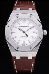 Audemars Top Replica 7734 Brown Crocodile Leather Strap Piguet Royal Oak 216