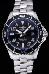 Breitling Superocean 44 Abyss Blue Accents Stainless Steel Bracelet 622506