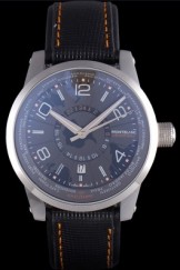 Montblanc Timewalker Hemispheres Leather Strap 621625