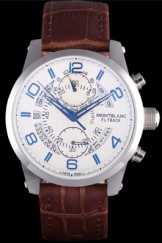 Montblanc Flyback Brown Leather Band 621626