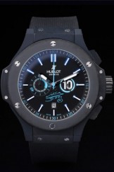 Hublot Top Replica 8188 Black Rubber Strap Bang Maradona Luxury Watch 22