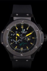 Hublot Top Replica 8234 Black Rubber Strap Limited Edition Ayrton Senna Instituto