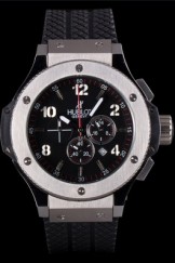 Hublot Top Replica 8212 Black Rubber Strap Big Bang Tuiga 1909 Limited