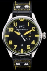 Iwc Schaffhausen Top Replica 9054 Leather Strap 104