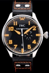 Iwc Schaffhausen Top Replica 9057 Leather Strap 107
