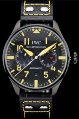 Iwc Schaffhausen Top Replica 9058 Leather Strap 108