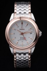 Omega Top Replica 8426 Gold Stainless Steel Strap Deville 35
