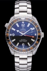 Swiss Omega Seamaster Stainless Steel Black Dial 622019