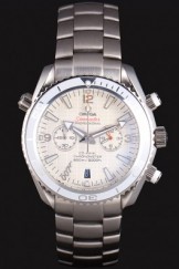 Omega James Bond Skyfall Chronometer Watch with White Dial and White Bezel om228 621380