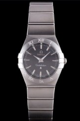 Omega Constellation Dark Grey Dial Stainless Steel Band som84 621464