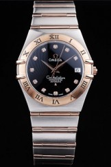 Men's Top Replica 8492 Stainless Steel Strap Dial Omega Swiss Constellation Jewelry Radial Emblem Luxury Watch